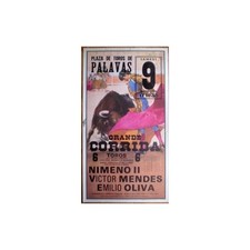 PALAVAS les Flots Corrida du 9 août 1986 NIMENO Il Emilio OLIVA & Victor MENDES 