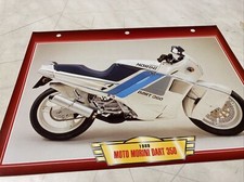Moto Morini Dart 350 1989 fiche carte moto passion collection Atlas