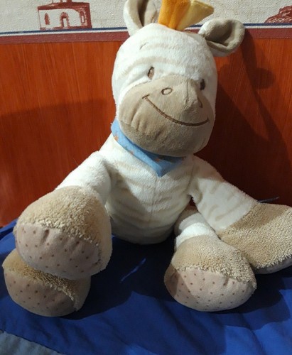 V1/Peluche doudou cheval âne
