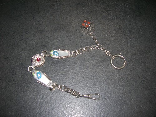 Ancienne chatelaine chaine - chatelaine, de