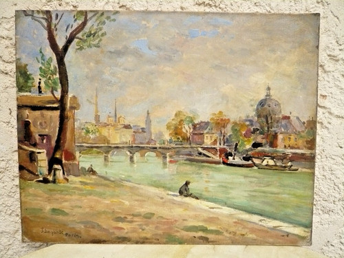 Bord seine à paris par - h/p, de