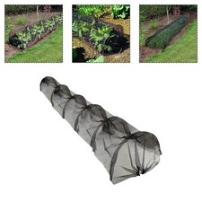 Tunnel de plantation agricole en maille noire 300x45x45cm pour la croissance des