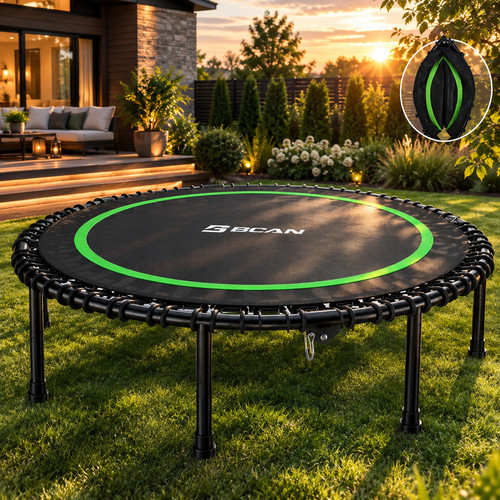 Bcan fitness trampoline - bcan, 48"