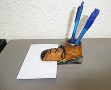 PRESSE PAPIER PINCE DECORATIVE PORTE STYLOS CHAUSSURE VINTAGE