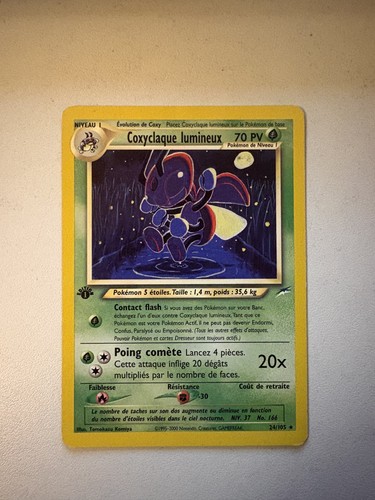 Carte pokémon coxyclaque - pokémon,