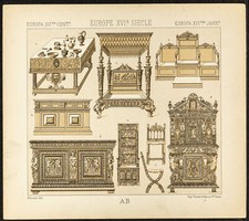 1890 - Meubles du XVIème