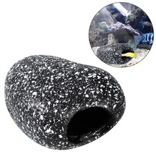  UEETEK Fish Tank Cichlid Stone Bream Pot Hideaway Breeding Cave Aquarium Decor