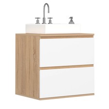 Meuble sous vasque suspendu