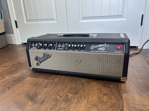 1965 fender bassman black - fender,