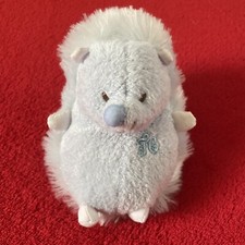 🇫🇷 TARTINE ET CHOCOLAT Peluche Doudou Hérisson Bleu Billes 11 Cm TBE