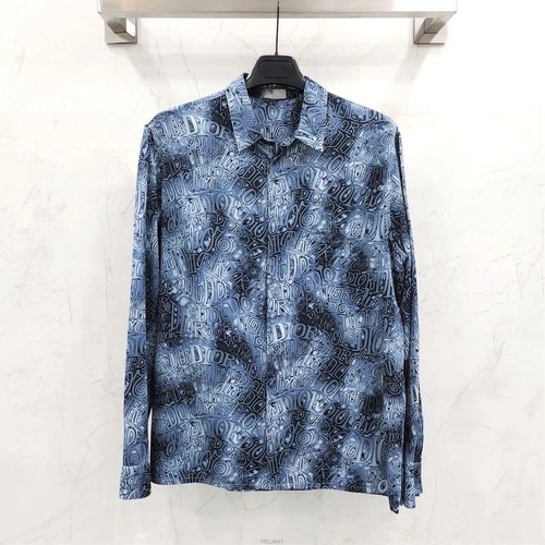 Dior chemise graphique avec - dior,