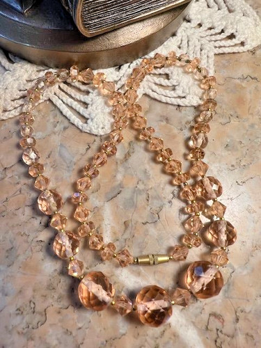 Collier ancien perles - , en
