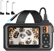 Caméra Endoscopique 4.3" IP67 avec LED – Inspection Moteur, Tuyaux, Câble 5M