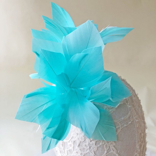 Fleurs plumes satin pour - fleurs,