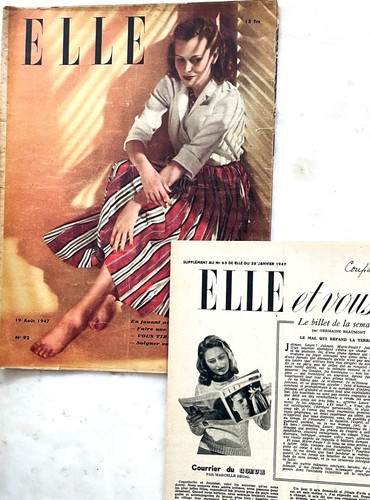 Elle magazine du 19 - 92,