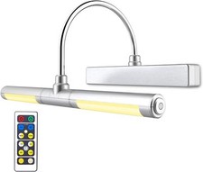 eclairage tableau led pile à piles avec télécommande 33 cm appliques pour tab...