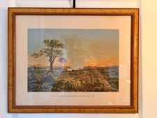 Litho Gravure Baines TROUPEAU