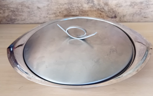 Vintage plat saladier avec - plat,