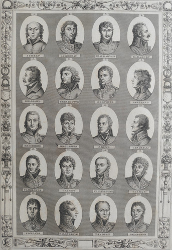 Grande gravure xixème - grande,