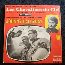 Vinyle 45T JOHNNY HALLYDAY Les Chevaliers Du Ciel 2è Serie 370 640 PHILIPS