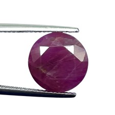 Bague En Rubis Naturel Non