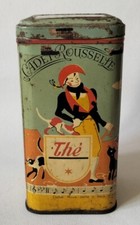 Ancienne Boite Lithographiée Cadet Rousselle Elesca Thé
