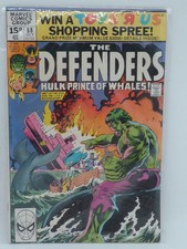 ANCIENNE BD COMICS SUPER HERO VO MARVEL THE DEFENDERS HULK