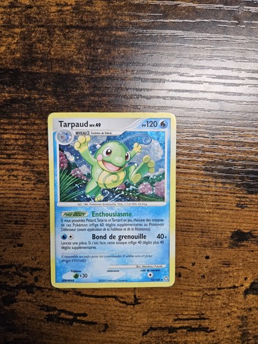 Carte pokémon tarpaud holo - carte,