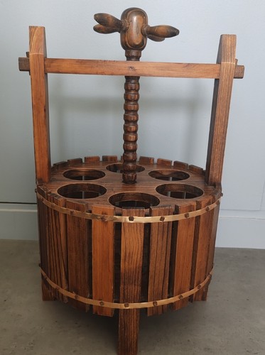 Porte bouteilles panier - 🍀porte,