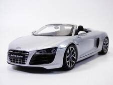OCCASION sans boite AUDI R8 V10 FSI SPYDER gris métallisé 1/18