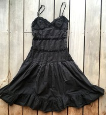 ROBE D’ETE DDP - T38 - coton noir