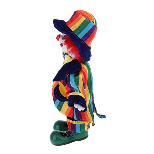 Poupée clown arlequin - de,