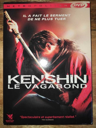 Kenshin vagabond film dvd - le,