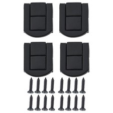 Verrou �� bascule coffre �� bijoux vintage pour bo?tes r��tro en bois (lot de 4