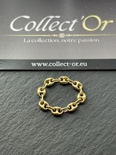 Bague grains de café - Or 18K - T59 - 2.23g