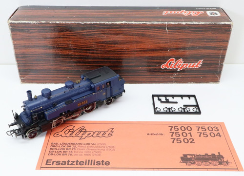 Locomotive vapeur liliput - locomotive,