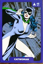 Carte Auchan DC Comics N 49 Catwoman 