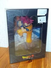 Figurine DRAGON BALL Z Battle of gods coffret blu ray Cadre 3D SSG Goku