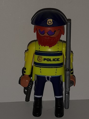 Playmobil personnage policier