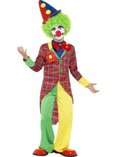 Smiffys clown costume red - costume,,