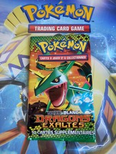 Pokemon Booster Vide collection N&B Dragons Exaltés illustration RAYQUAZA