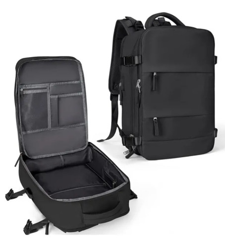 Sac dos voyage usb noir - sac,