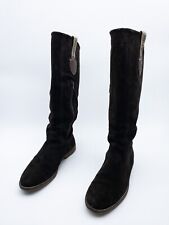 TOMMY HILFIGER Femmes Bottes à Tiges Longues D'Équitation Gr 38 Eu Art 24321-50