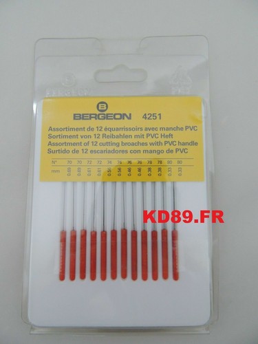 Bergeon 4251 assortiment 12 - 4251,