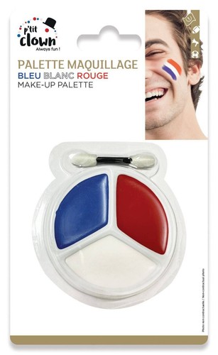 Palette bleu blanc rouge - palette,