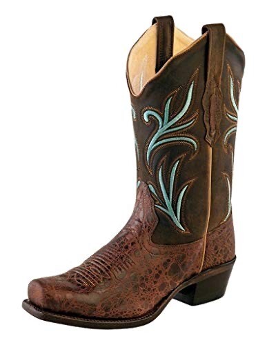 Bottes cuir femme old west - de,