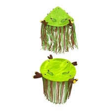 Cachette d'angle pour cochon d'Inde, décoration d'habitat pour