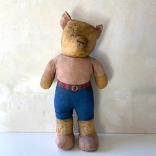 Grand Ours Ancien Habillé -