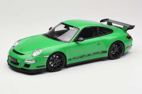 Porsche 911 997 gt3 green - porsche, rs