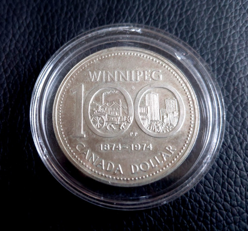 Canada dollar argent 1974 - canada,